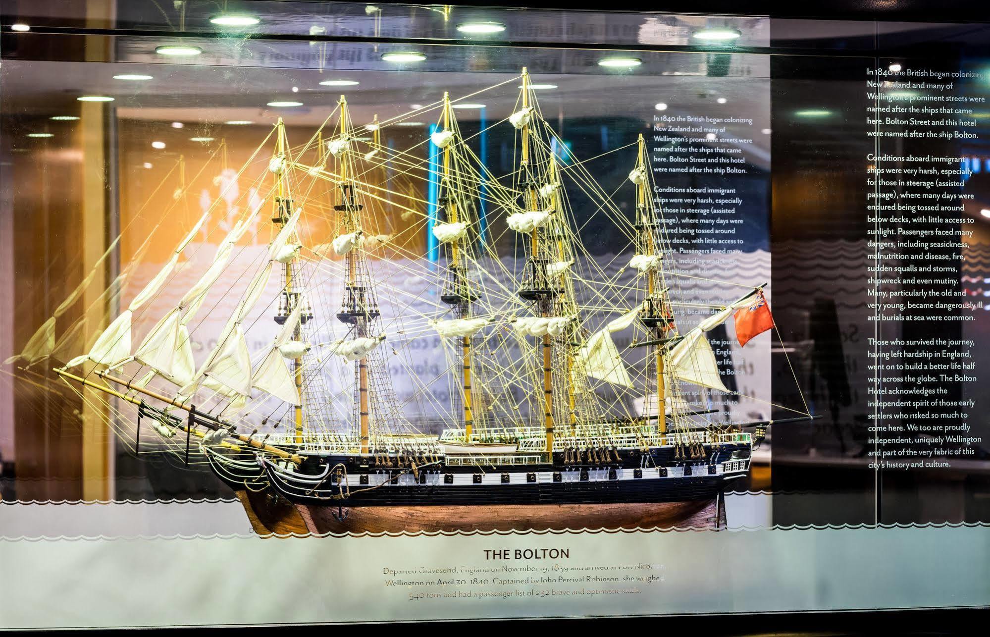 Bolton Hotel Ουέλλινγκτον Εξωτερικό φωτογραφία Model of the ship at the National Maritime Museum